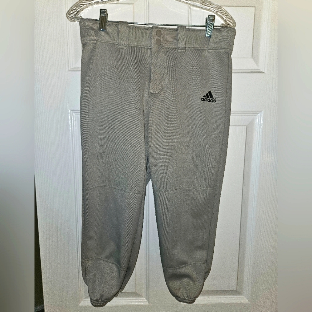 Women's grey Adidas softball pants - Size M
